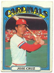 1972 Topps Baseball Cards      107     Jose Cruz RC